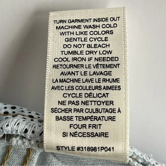 Rebecca Taylor LA VIE Belle Bouquet Floral Print Boho Cut Off Denim Shorts Sz 25 - Picture 6 of 11